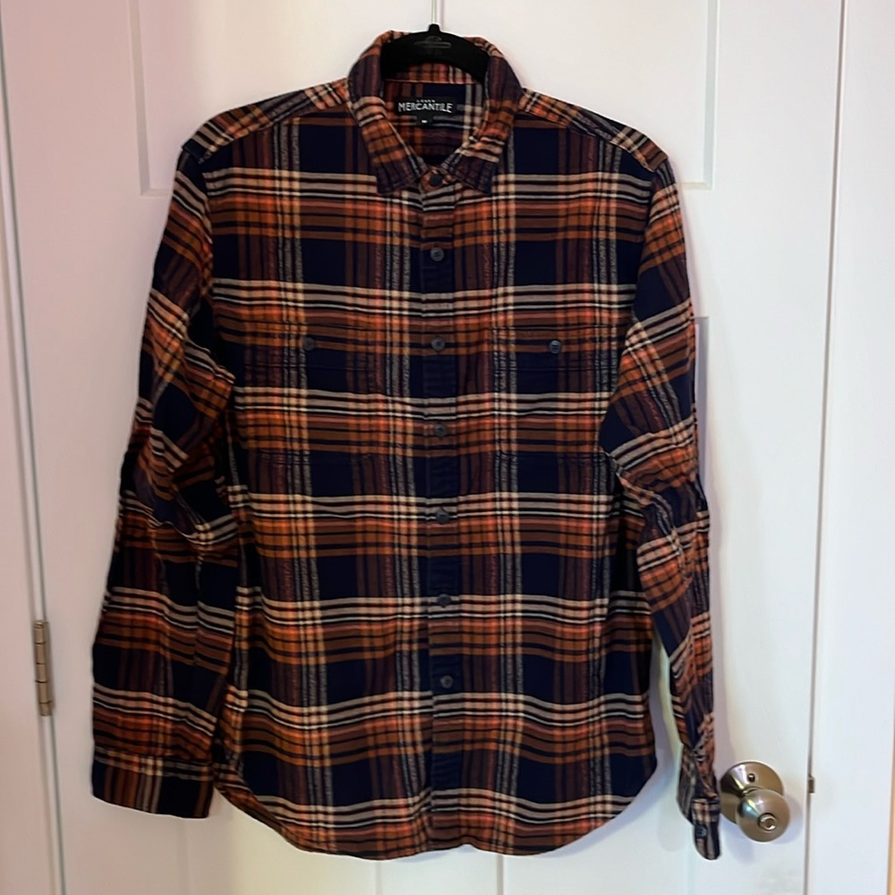 J.Crew men’s flannel, size M